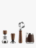Sage force gauge tamper 54mm walnut, imported from the UK