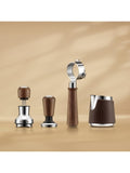 Sage force gauge tamper 54mm walnut, imported from the UK