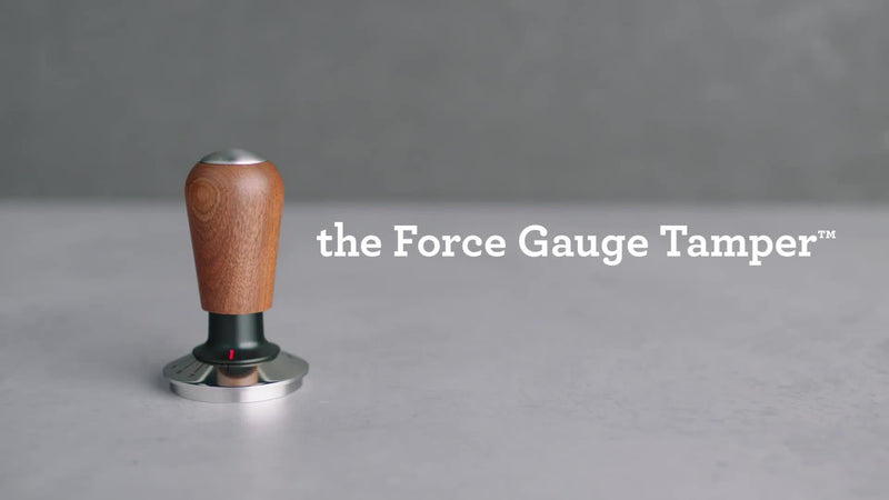Sage force gauge tamper 54mm walnut, imported from the UK