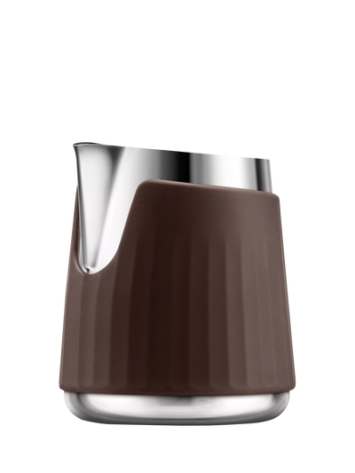 John Lewis Sage Pro Control Milk Frothing Jug Walnut 420ml- Buy online at McGrocer