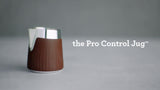 Sage Pro Control milk jug walnut 420ml (British brand)