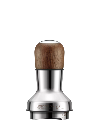 John Lewis Sage Distribution Duo 54mm Walnut Coffee Distribution Tool- Buy online at McGrocer