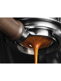 Sage Naked Portafilter 54mm walnut finish, imported from the UK