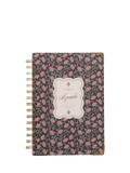 DesignWorks Ink red floral undated planner medium, UK version