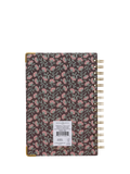 DesignWorks Ink red floral undated planner medium, UK version