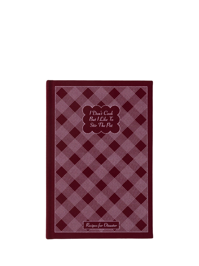 DesignWorks Ink Cook Self Help Journal red (British brand)