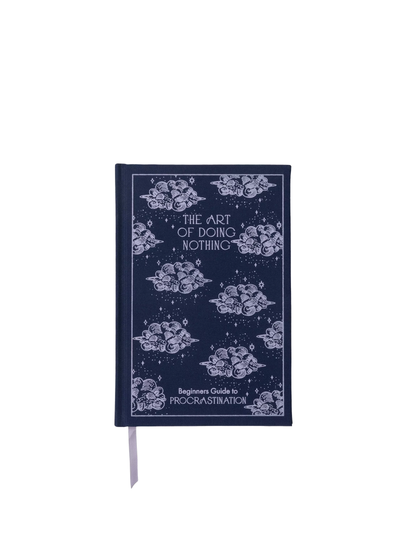 DesignWorks Ink Nothing Self Help journal blue, imported from the UK