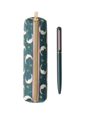 DesignWorks Ink Moon Pen Set in green, imported from the UK