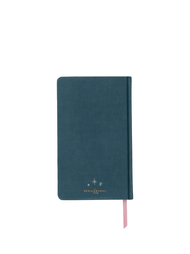 DesignWorks Ink Celestial Moon journal green - British product