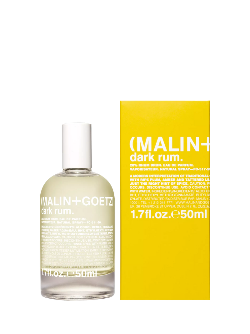 MALIN+GOETZ Dark Rum eau de parfum 50ml, UK version