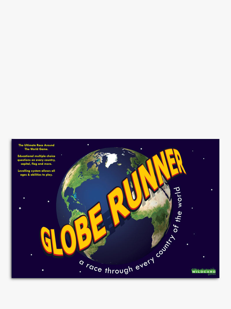 Wildcard Games Globe Runner board game, UK version