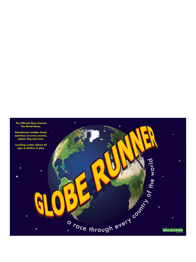 Wildcard Games Globe Runner board game, UK version