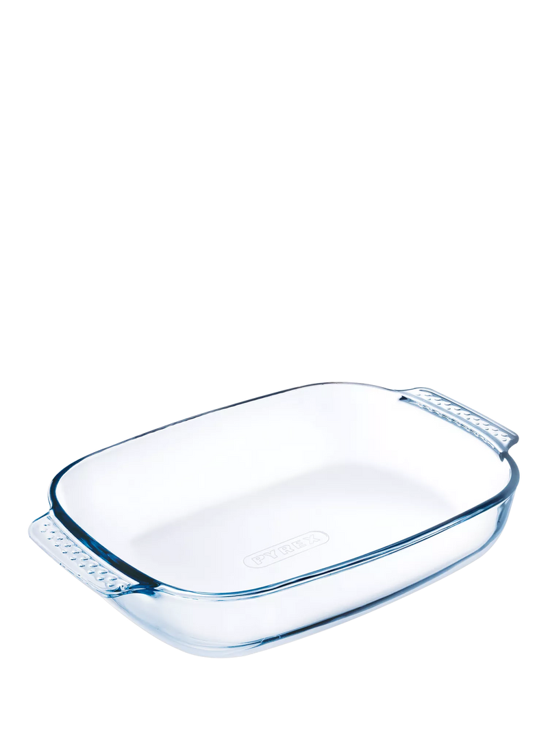 Pyrex glass roasters set of 2 rectangular 39x25cm - British product
