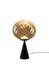 John Lewis Tom Dixon Whirl Table Lamp, Gold/Black- Buy online at McGrocer