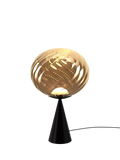 Tom Dixon Whirl table lamp gold black, imported from the UK