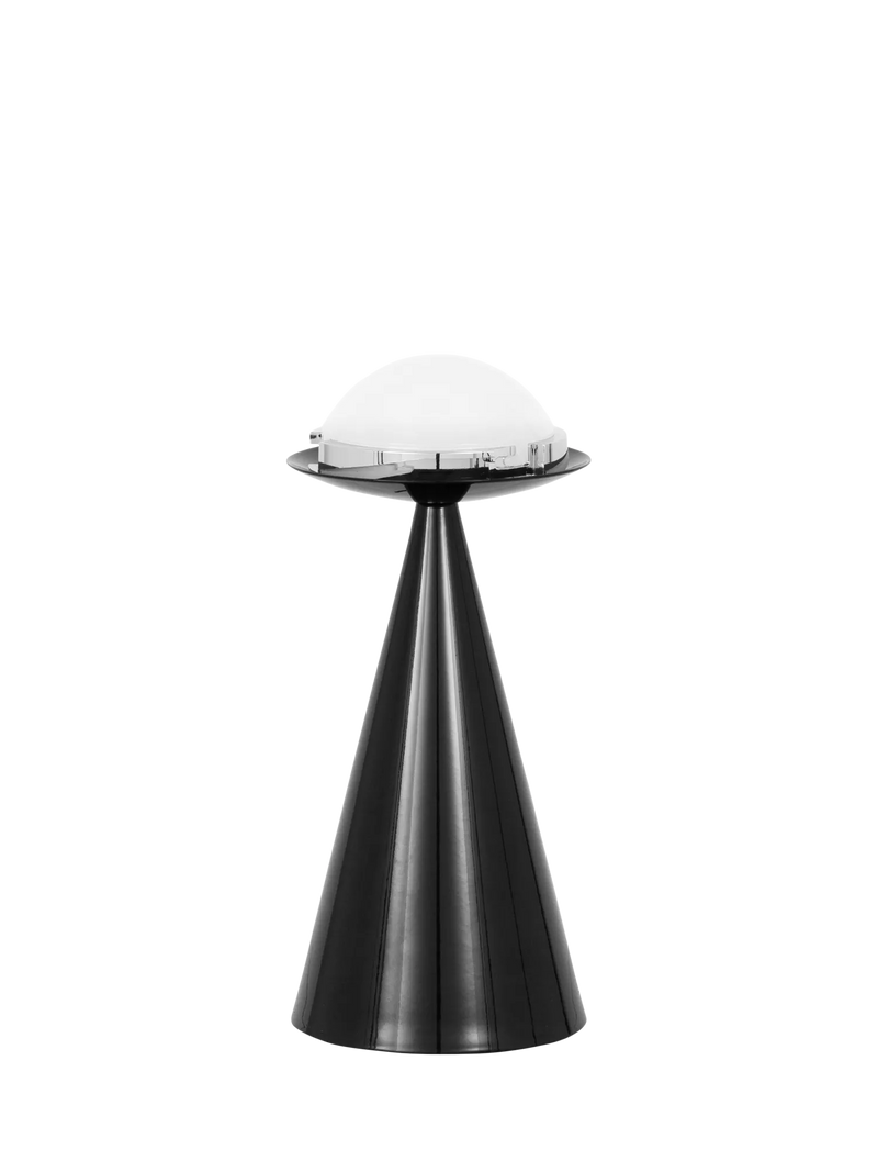 Tom Dixon Whirl table lamp gold black, imported from the UK