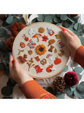 MakeBox & Co Autumn Stitches embroidery kit (British brand)