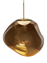 John Lewis Tom Dixon Melt Pendant Ceiling Light, Metallic Bronze- Buy online at McGrocer