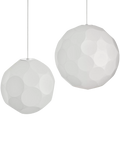 Tom Dixon Soft Small pendant ceiling light white, imported from the UK