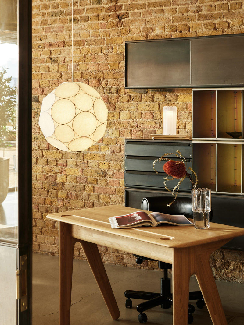 Tom Dixon Soft Small pendant ceiling light white, imported from the UK