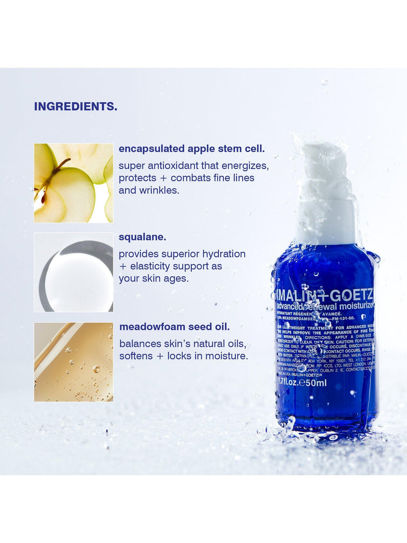 MALIN + GOETZ advanced renewal moisturiser 50ml (British brand)