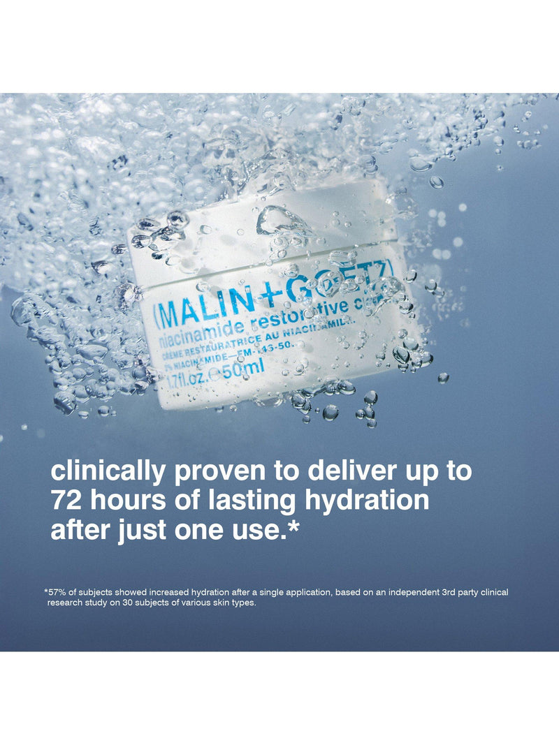MALIN + GOETZ Niacinamide Restorative Cream 50ml, imported from the UK