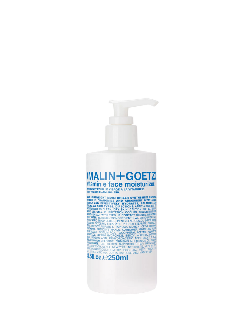 MALIN + GOETZ Vitamin E Face Moisturiser, 250ml
