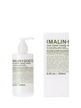 John Lewis MALIN + GOETZ Rum Hand & Body Wash 250ml- Buy online at McGrocer