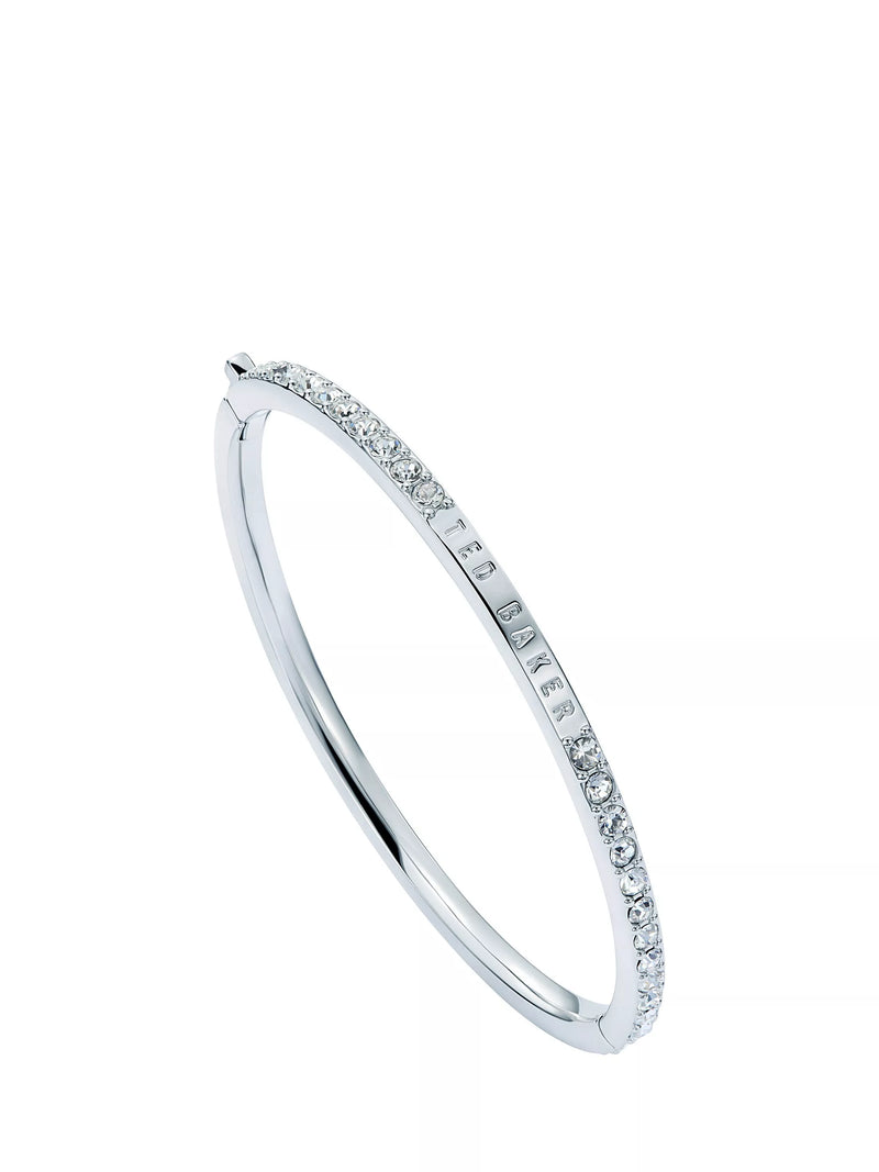 Ted Baker Claudia Narrow Crystal Hinged Bangle Bracelet