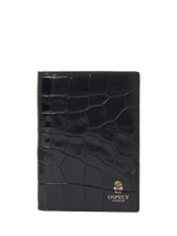 John Lewis OSPREY LONDON Wentworth Croc Leather Passport Cover- Buy online at McGrocer