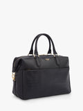 OSPREY LONDON Kellie Croc Leather Weekender Bag (British brand)