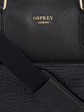 OSPREY LONDON Kellie Croc Leather Weekender Bag (British brand)