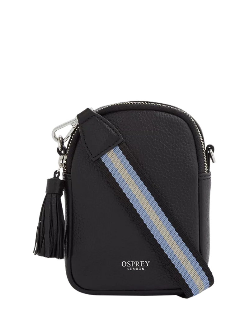 OSPREY LONDON Stella leather phone bag crossbody - British product