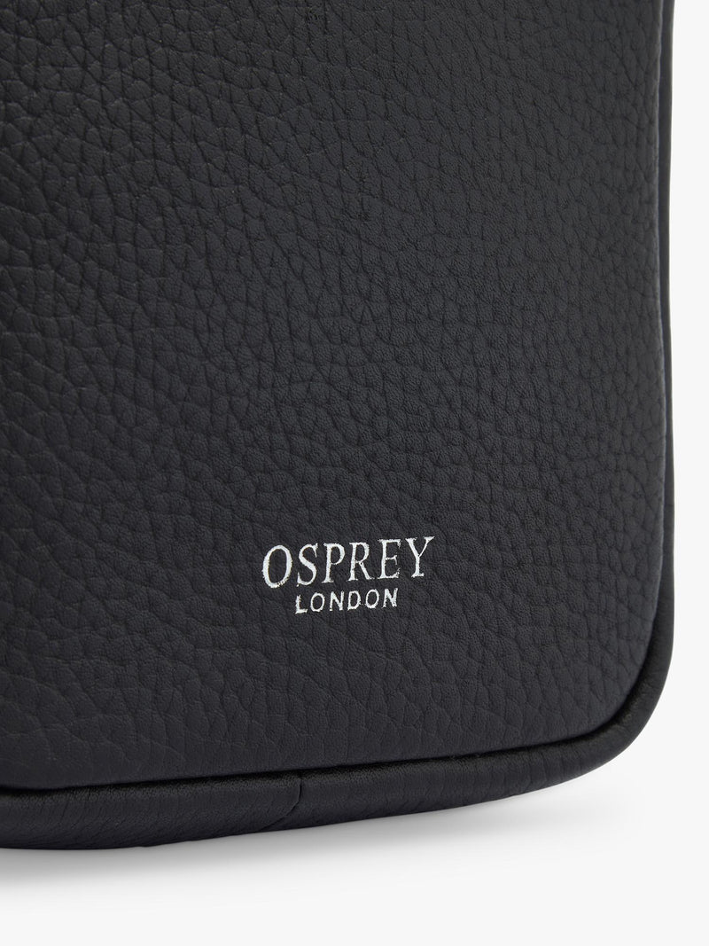 OSPREY LONDON Stella leather phone bag crossbody - British product
