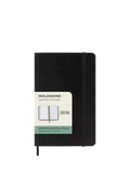 Moleskine pocket weekly diary 2026 black (British brand)
