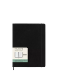 Moleskine XL weekly diary black 2026 planner, UK version