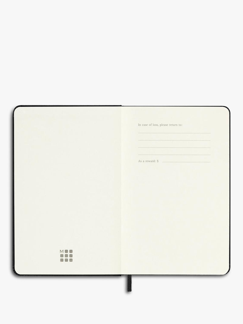 Moleskine pocket weekly diary black pocket size (British brand)