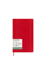 John Lewis Moleskine Large Weekly 2026 Diary, Scarlet Red- Buy online at McGrocer