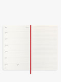 Moleskine Scarlet Red Weekly Diary 2026, imported from the UK