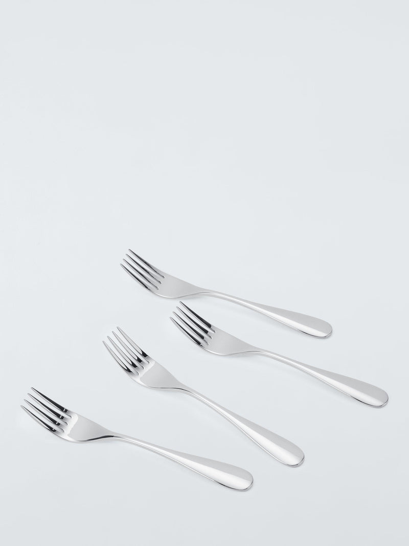 John Lewis Brook stainless steel pastry forks set of 4 - British product