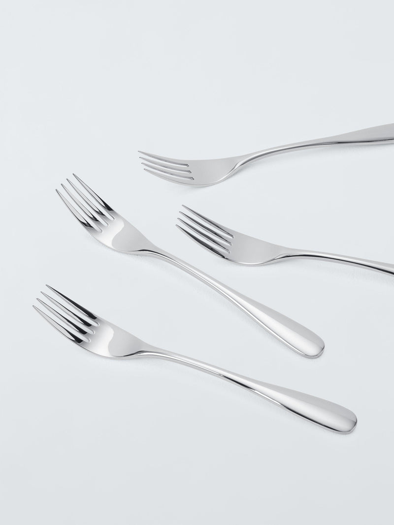 John Lewis Brook stainless steel table forks set of 4, imported from the UK