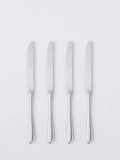 John Lewis Brook stainless steel table knives set of 4 (British brand)