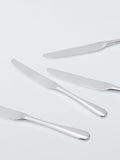 John Lewis Brook stainless steel table knives set of 4 (British brand)