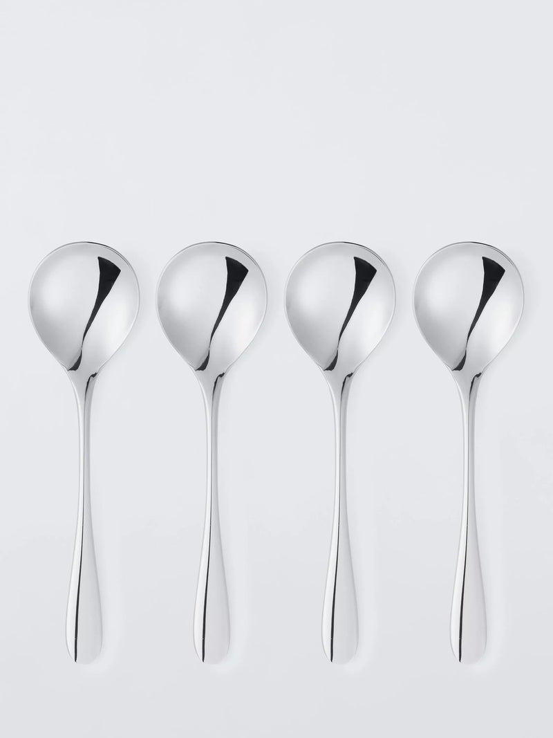 John Lewis Brook soup spoons set of 4, UK version