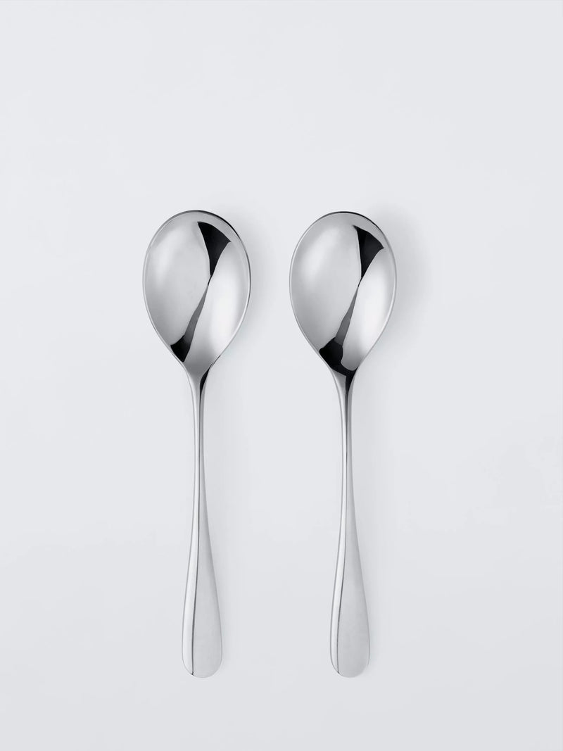 John Lewis Brook stainless steel table spoons set of 2 (British brand)