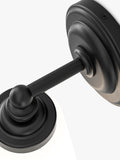 Astro Anton black bathroom wall light (British brand)