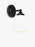 Astro Anton black bathroom wall light (British brand)