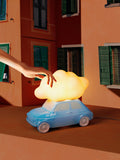 Seletti Nuvola Fiat 500 table lamp teal blue, UK version