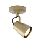 John Lewis Astro Juno Ceiling Spotlight Metallic Brass- Buy online at McGrocer