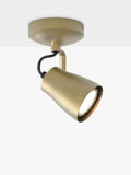Astro Juno brass ceiling spotlight, imported from the UK